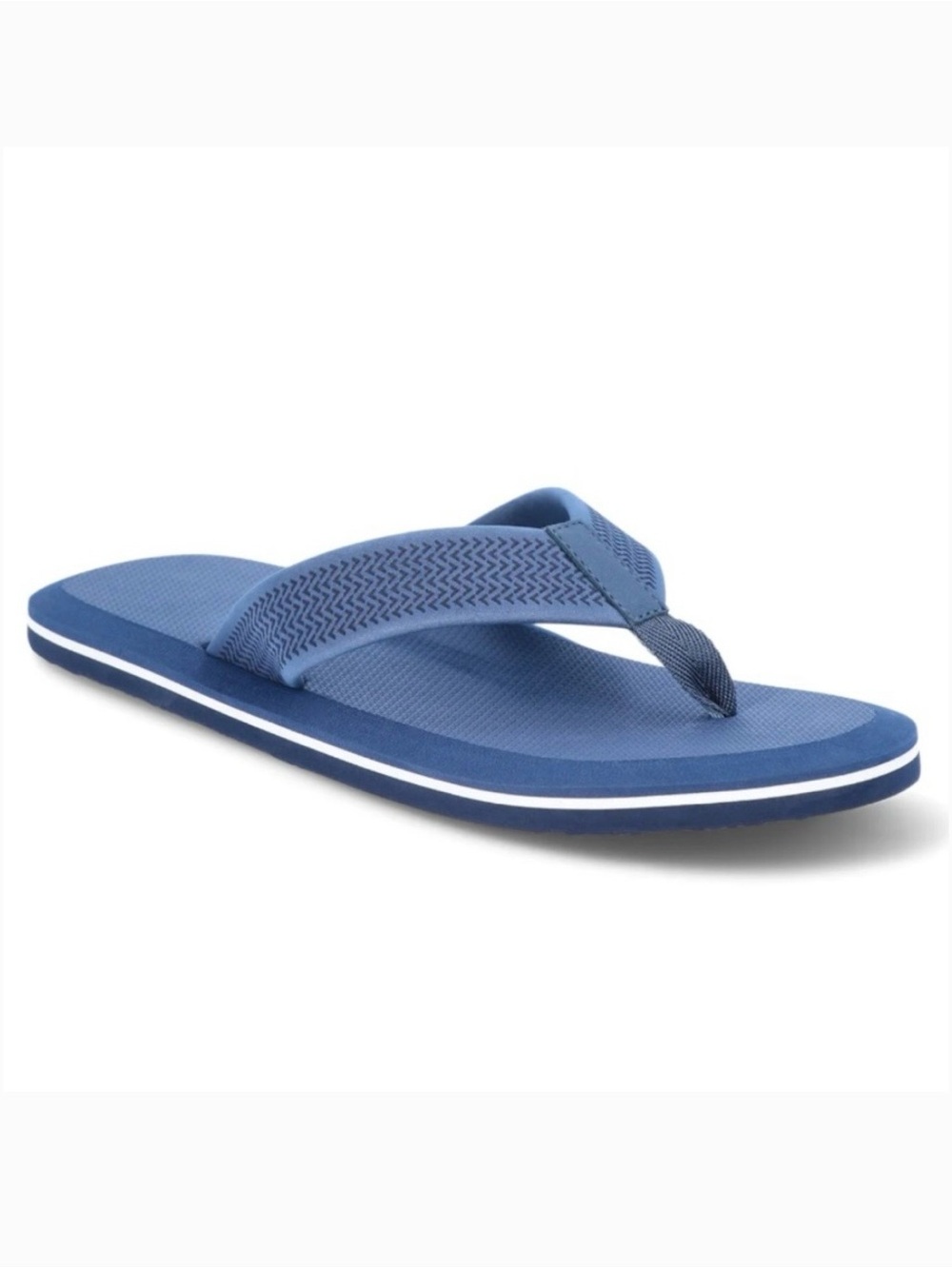 Men's Blue Foam Thong Flip Flops